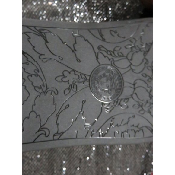 Versace Black with Gold Medusa Palazzo Slides Sandals sz 37 BRAND NEW WITH TAGS - Picture 12 of 15